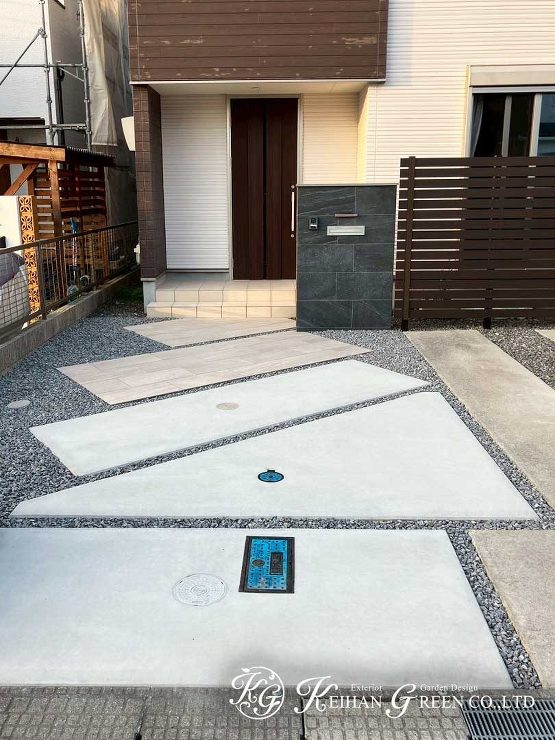 おしゃれで使いやすい外まわりへリフォーム　栗東市