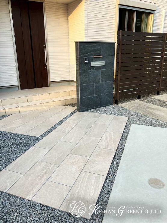 おしゃれで使いやすい外まわりへリフォーム　栗東市
