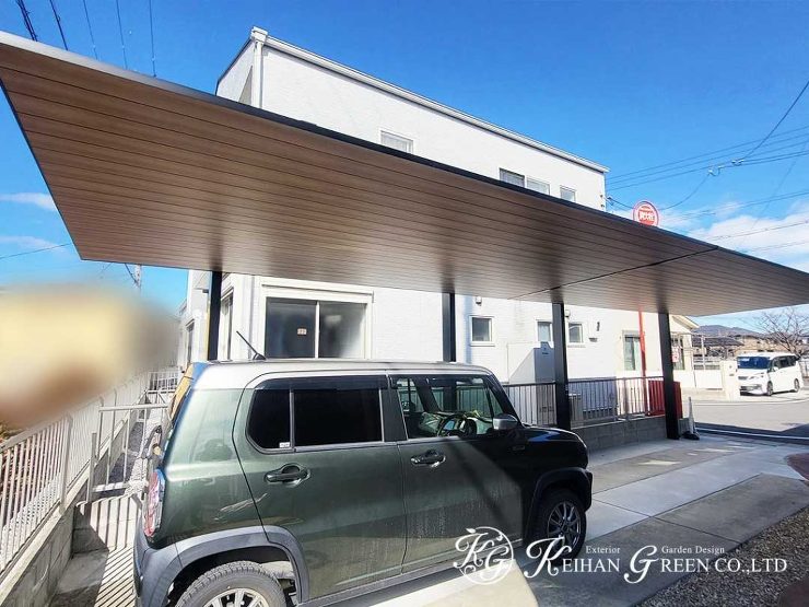 縦連棟の「カーポートSC」　守山市