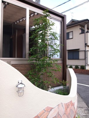 前庭に生まれたハピーナ空間　草津市