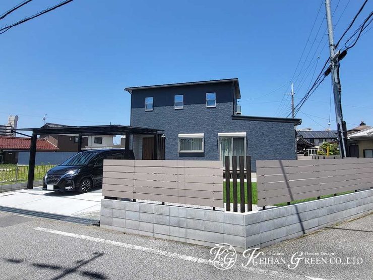 すっきりと心地よく。毎日が整う外まわり　彦根市