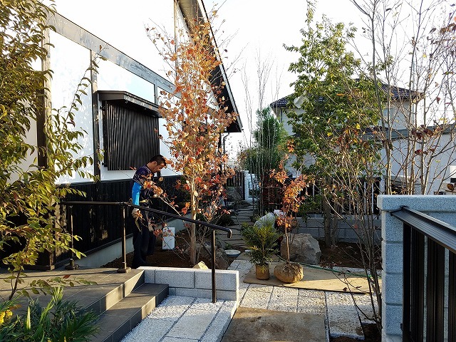 高崎市N様邸｜重厚感あふれる和の庭施工記...