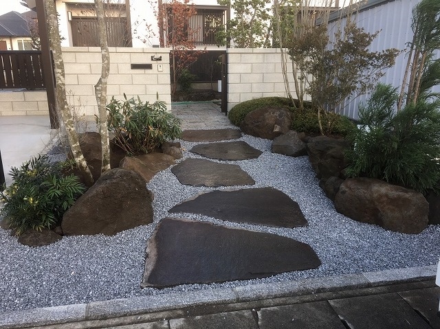 高崎市N様邸｜重厚感あふれる和の庭施工記...