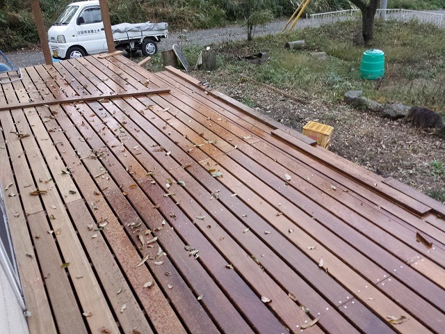 群馬県アイアンウッドデッキ 「キングオブ...