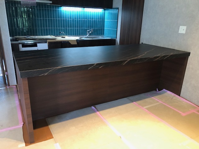 キッチンカウンター納品