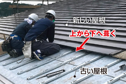 バッキング工法 - 金属屋根メーカー 元...