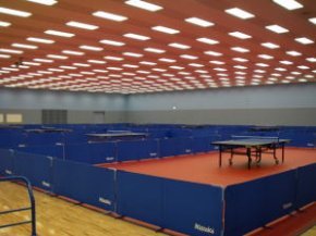 防音・防振工事　ナショナルトレーニングセンター卓球場