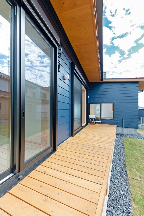 コンパクトな動線で暮らす家