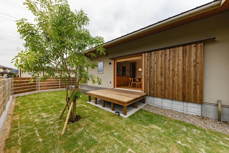 抜群の家事導線を追求した平屋