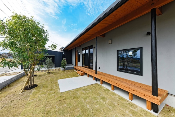 広々ＬＤＫの高性能な平屋のパッシブハウス