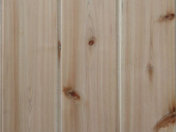 画像1: 柳杉無垢パネリング無塗装　Nグレード　1950×105×12　（3.276m2） (1)