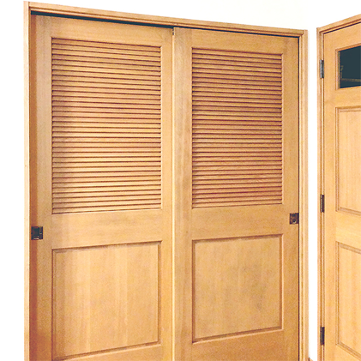 お家　木製玄関ドア　WORKS　施工実例