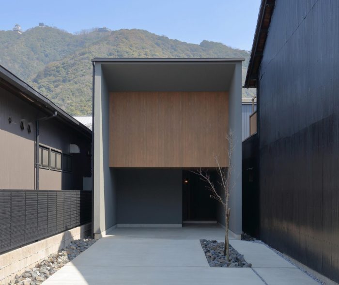 城下町の家