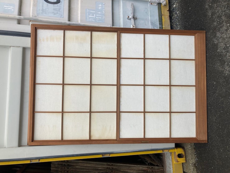 ひでしな商店 / 障子戸