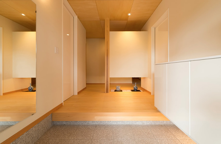 庭と切妻の平屋｜施工事例｜建築設計室21