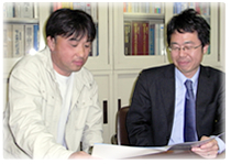 南野様と弊社営業部松本