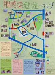 作品：脱感染避難マップ