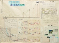 作品：立山登山頂上アタックマップ