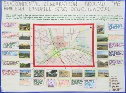 作品：Environmental Degradation around the Bhalswa Landfill Site, Delhi (India)