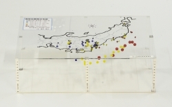 作品：週間地震概況地図