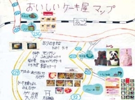 作品：おいしいケーキ屋マップ