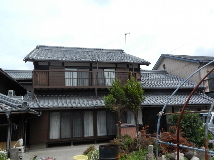 施工例と屋根工事 | 有限会社 保海瓦工...