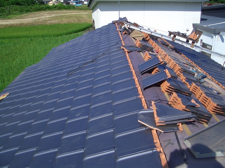 施工例と屋根工事 | 有限会社 保海瓦工...