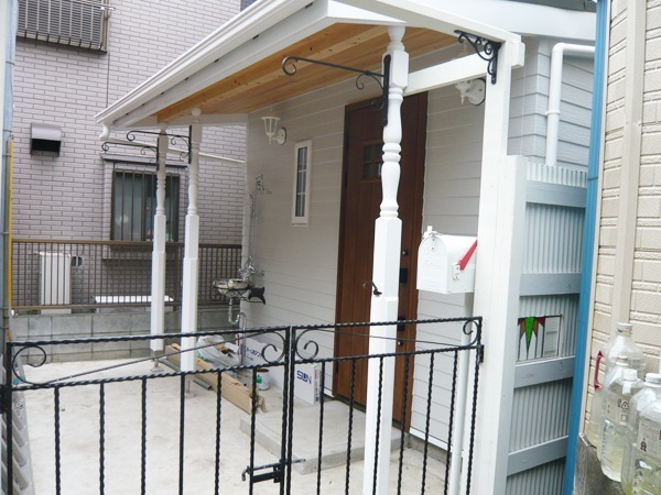 アイアンポストの施工例 ｜人気のアイアン...