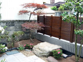 和風庭園施工例６(和風庭園リフォーム)山...