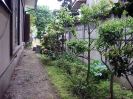 洋風庭園施工例７(和モダン花壇)山形市-...