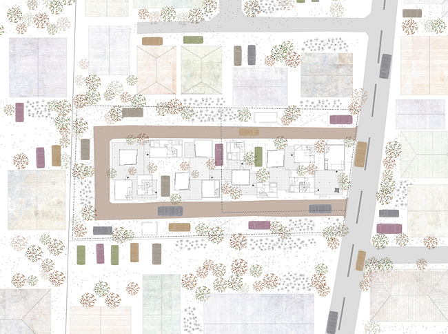 Dragon Court Village 敷地図