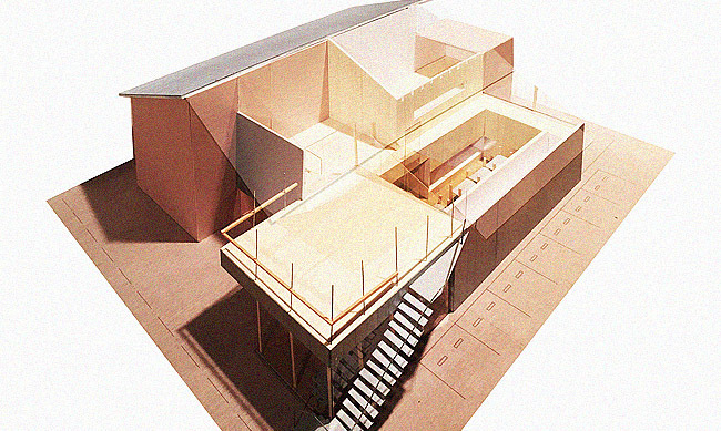 小野酒店　模型