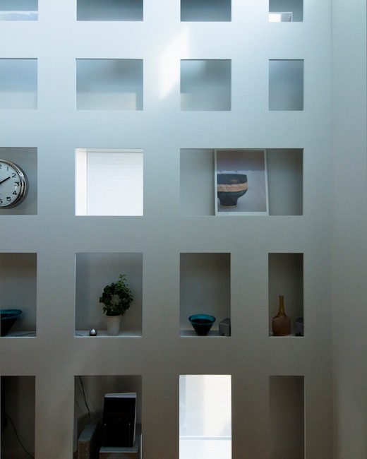 つくばの家　飾り棚