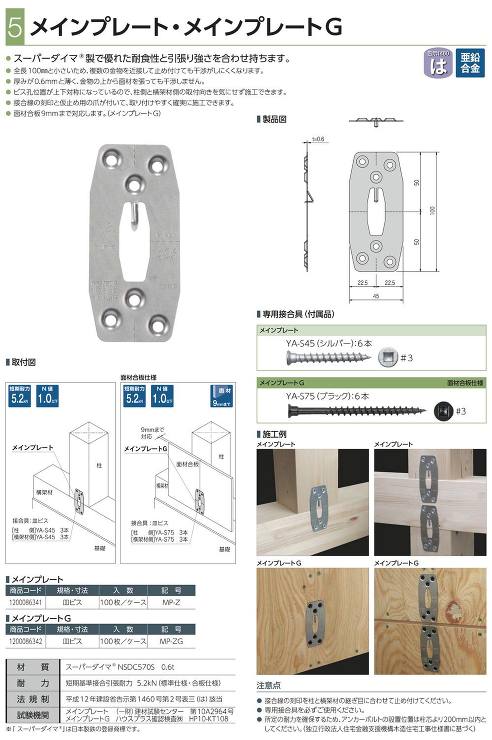 カナイ【メインプレート】MP-Z