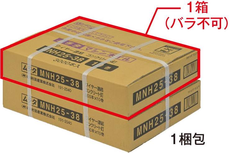 KN村田産業(ケイエヌ村田産業)【コンクリート釘(ワイヤー連結)】MNH25-32?他