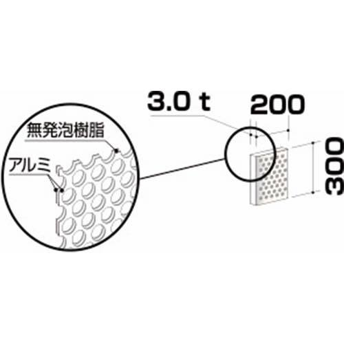 アルインコ【アルミ複合板パンチング　CG23PG】CG23PG00?他