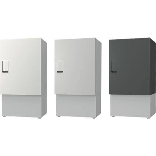ナスタ【宅配ボックス　ビッグ（巾木高250）】KS-TLT450-S600-WW　ホワイト/ホワイト(幅木セット）?他