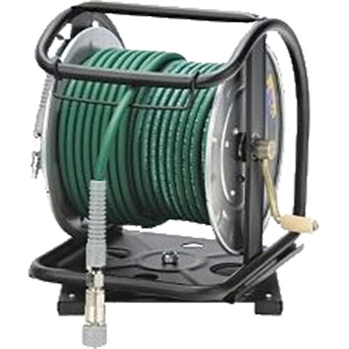 フジマック【マッハ　高圧用C型エアードラム 高圧ホーススウィングカプラ付き】HPDAL-530C(スチール)?他