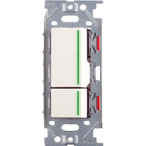 スガツネ【ガイドランプ付埋込ダブルスイッチ PXP-J-NKW02009】PXP-J-NKW02009-PW?他
