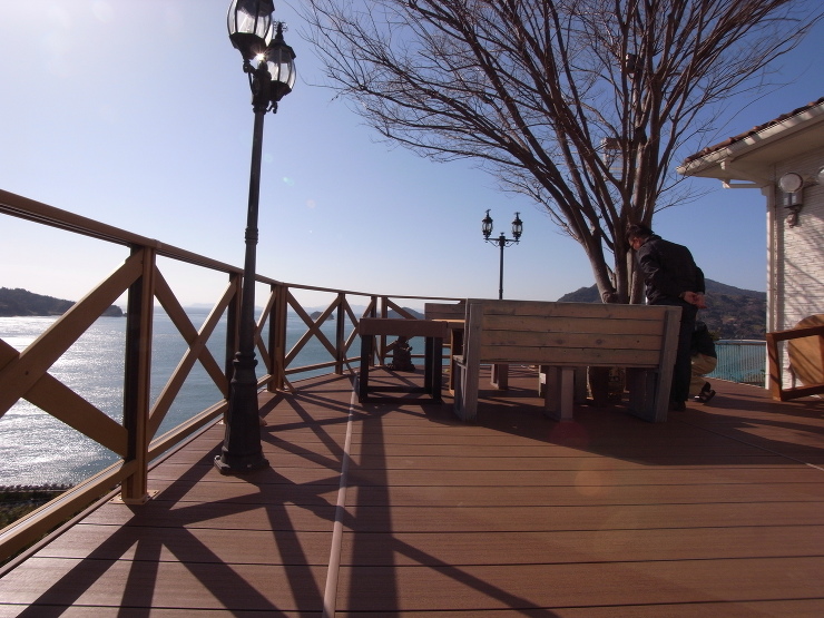 瀬戸内海の景色を眺めながらパーティーがで...