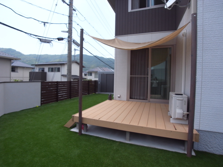 お庭＆外構をトータルリフォーム　広島市安...