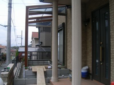 施工例（エクステリア工事）作成中 - 「...