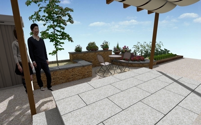 ＣＡＤイメージ図作成 - 「芝造園建設」...