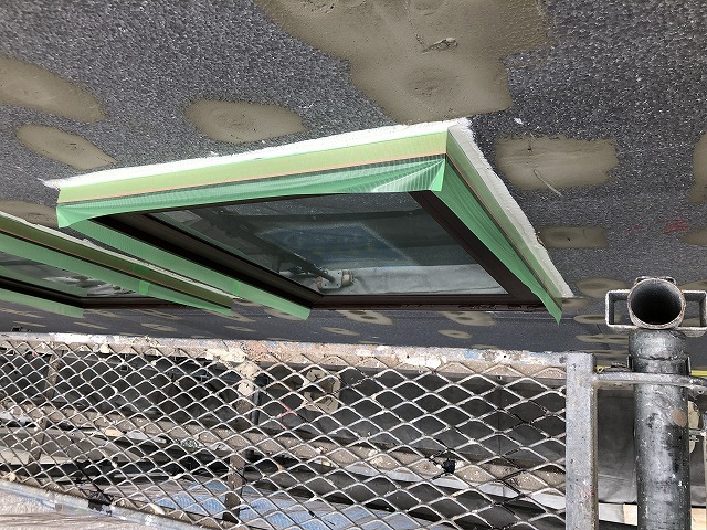 サッシまわりの養生　浜松市浜北区 | ハ...