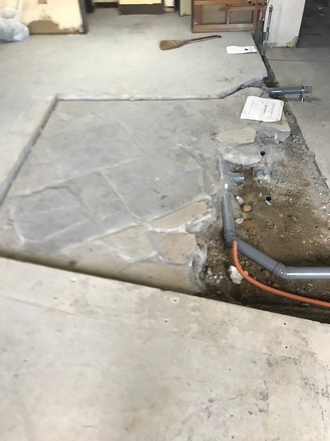 土間補修工事　浜松市東区 貸し店舗 | ...