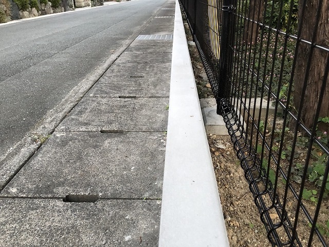 ブロック上天端モルタル金ゴテ仕上げ　浜松...