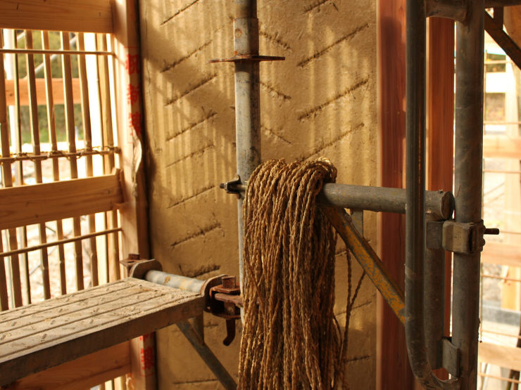 伝統工法の小舞荒壁　掛川市 | ハマニ株...