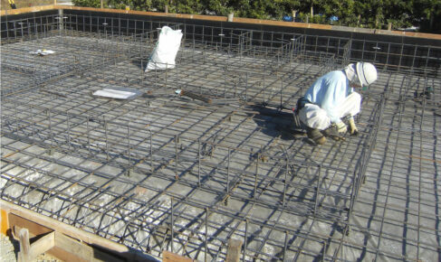 県営住宅のコンクリート打設工事　袋井市 ...