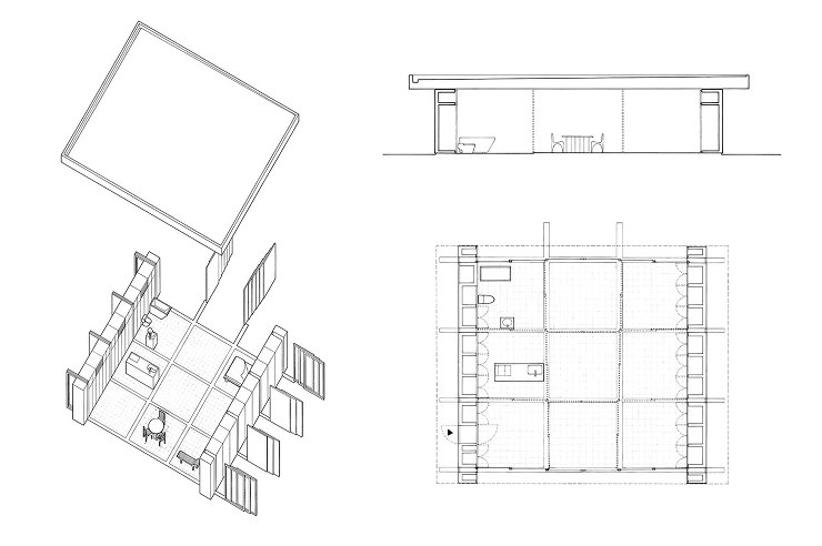 Nine Square Grid Hou...