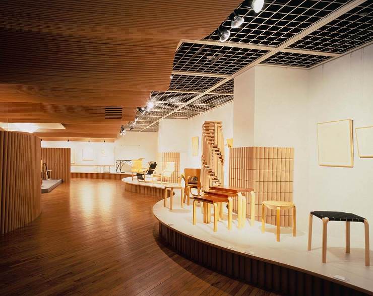 Alvaro Aalto exhibit...